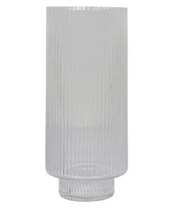 Ripple Tall Glass Set of 6 in Clear